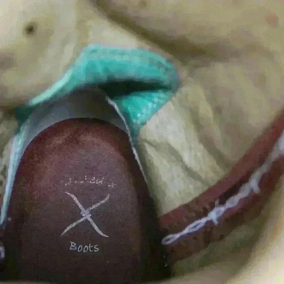 Twisted X Women’s Brown and Green Leather Western Boots Size US 8.5 B - Picture 8 of 11